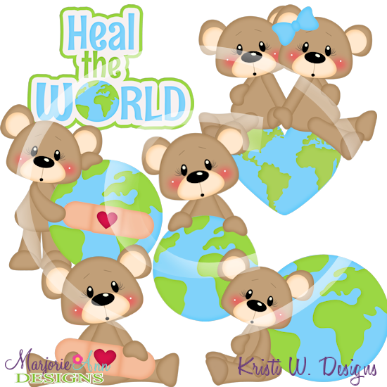 Franklin-Heal The World SVG Cutting Files/Paper Piecing +Clipart - Click Image to Close